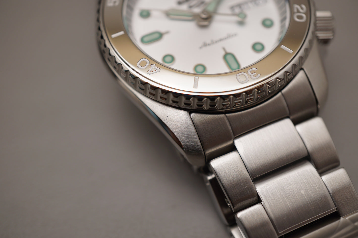 Seiko 5 Sports SBSA273 4R36 Nano Universe Silver Limited JDM Automatic Watch