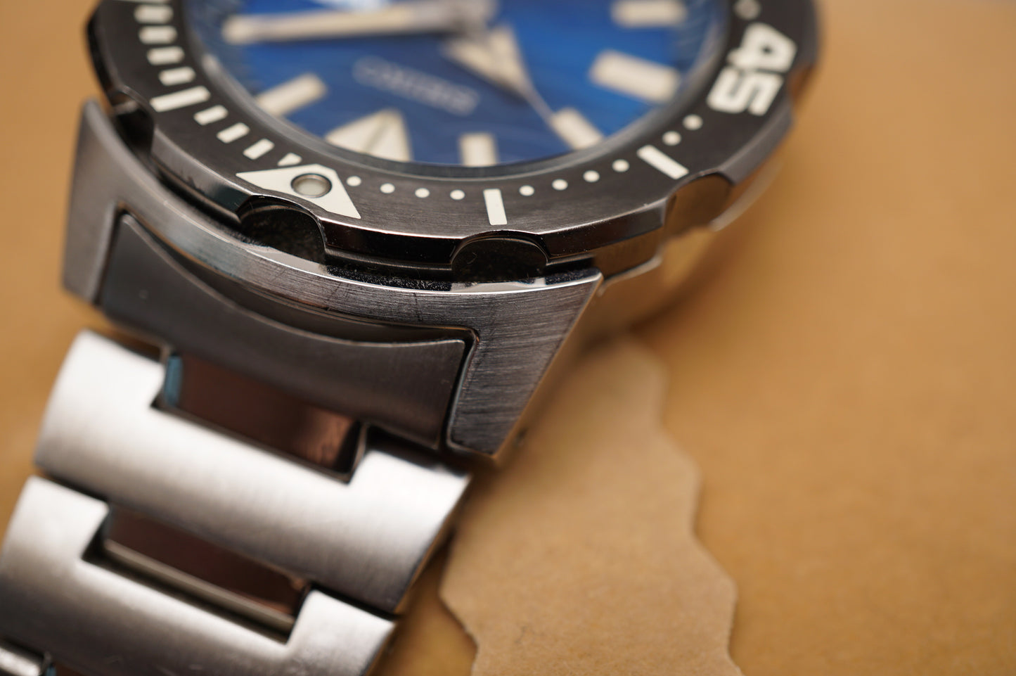 Seiko Prospex SBDY045 4R36 Save The Ocean Blue Monster Automatic Watch