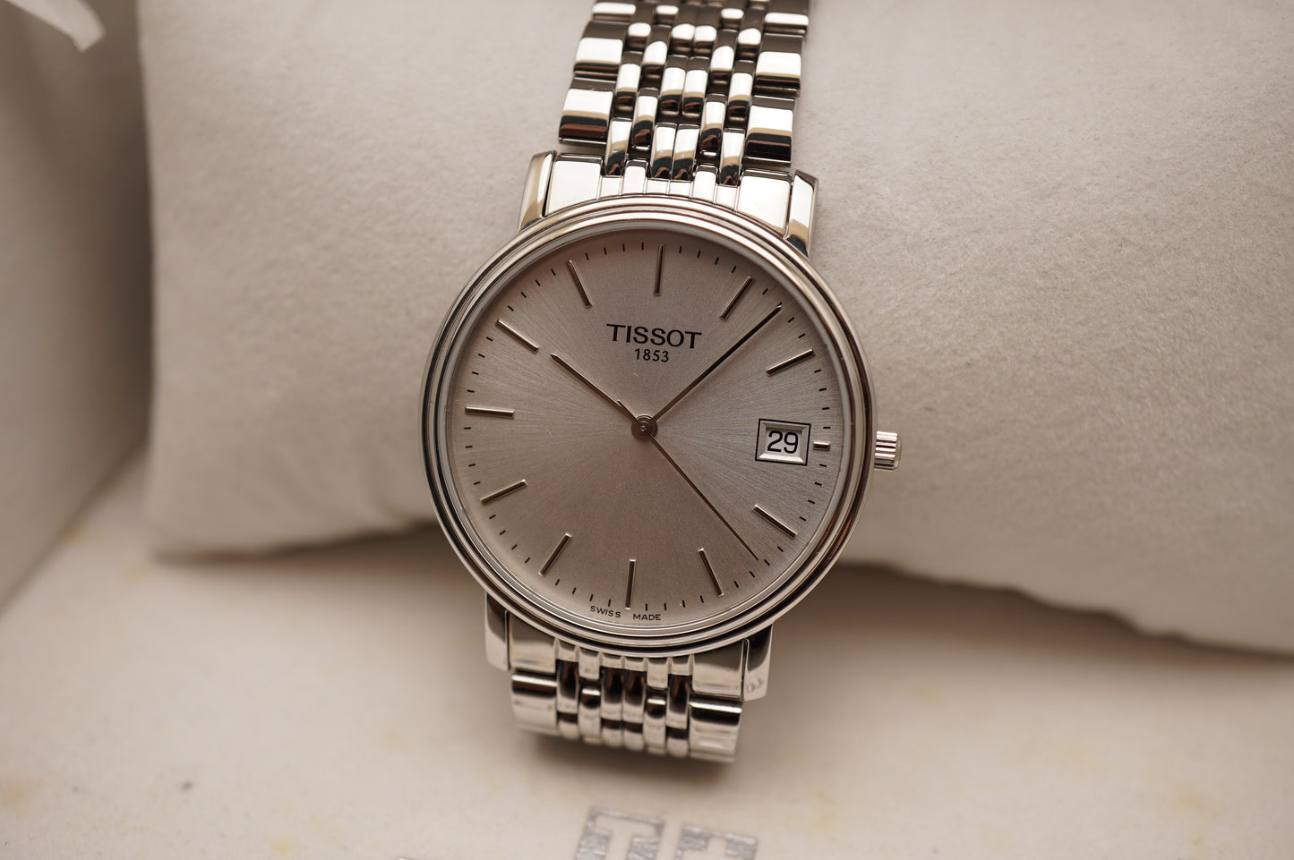 Tissot T-Classic Desire T52.1.481.31 Silver Dial Quartz Mens Watch