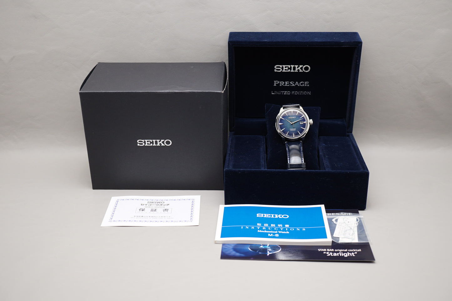 Seiko Presage SARY085 4R35 Cocktail Star Bar Starlight Limited Automatic Watch
