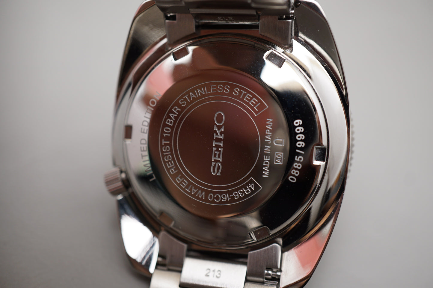 Seiko 5 Sports SBSA269 4R36 Heritage Design Silver Limited Automatic Watch