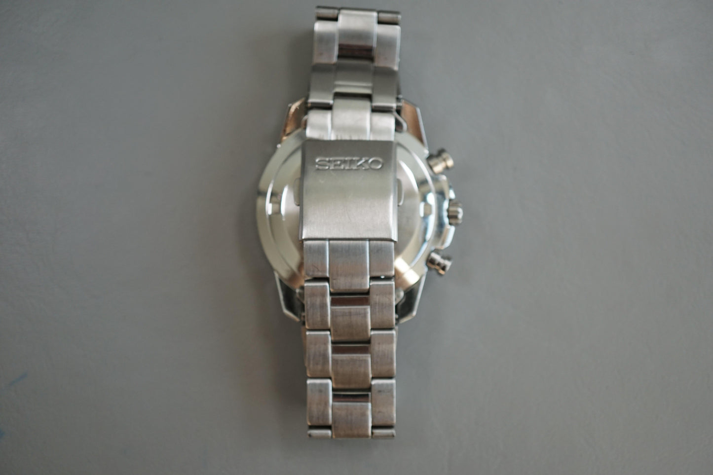 Seiko SSB025P1 6T63 White Dial Chronograph Tachymeter Quartz Watch