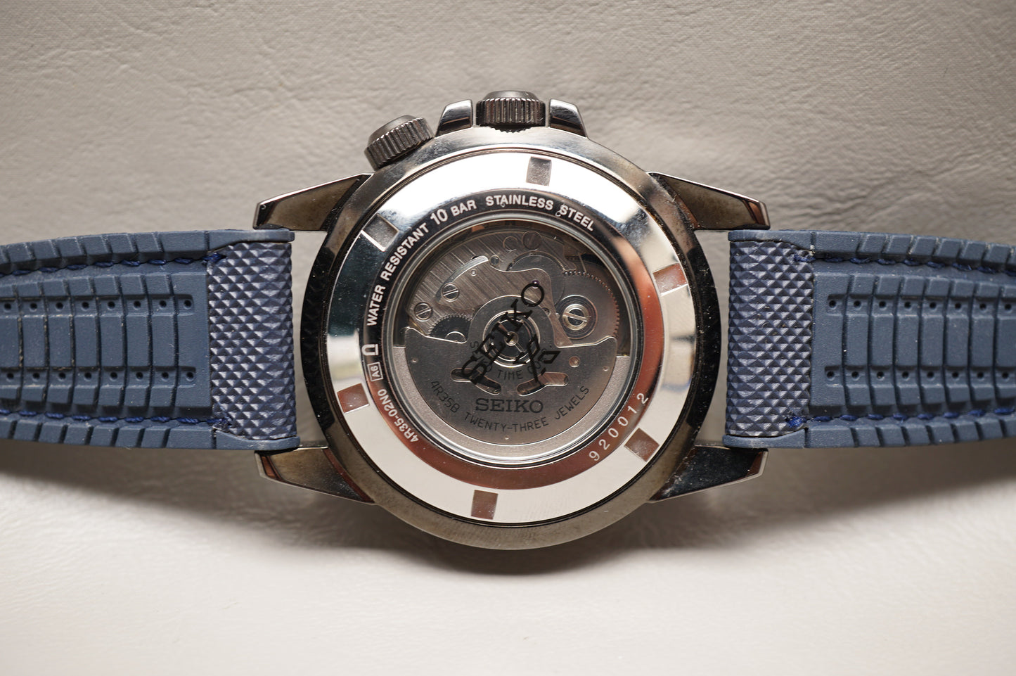 Seiko Prospex SRPC31 4R36 Sunburst Blue Compass Dial Automatic Watch