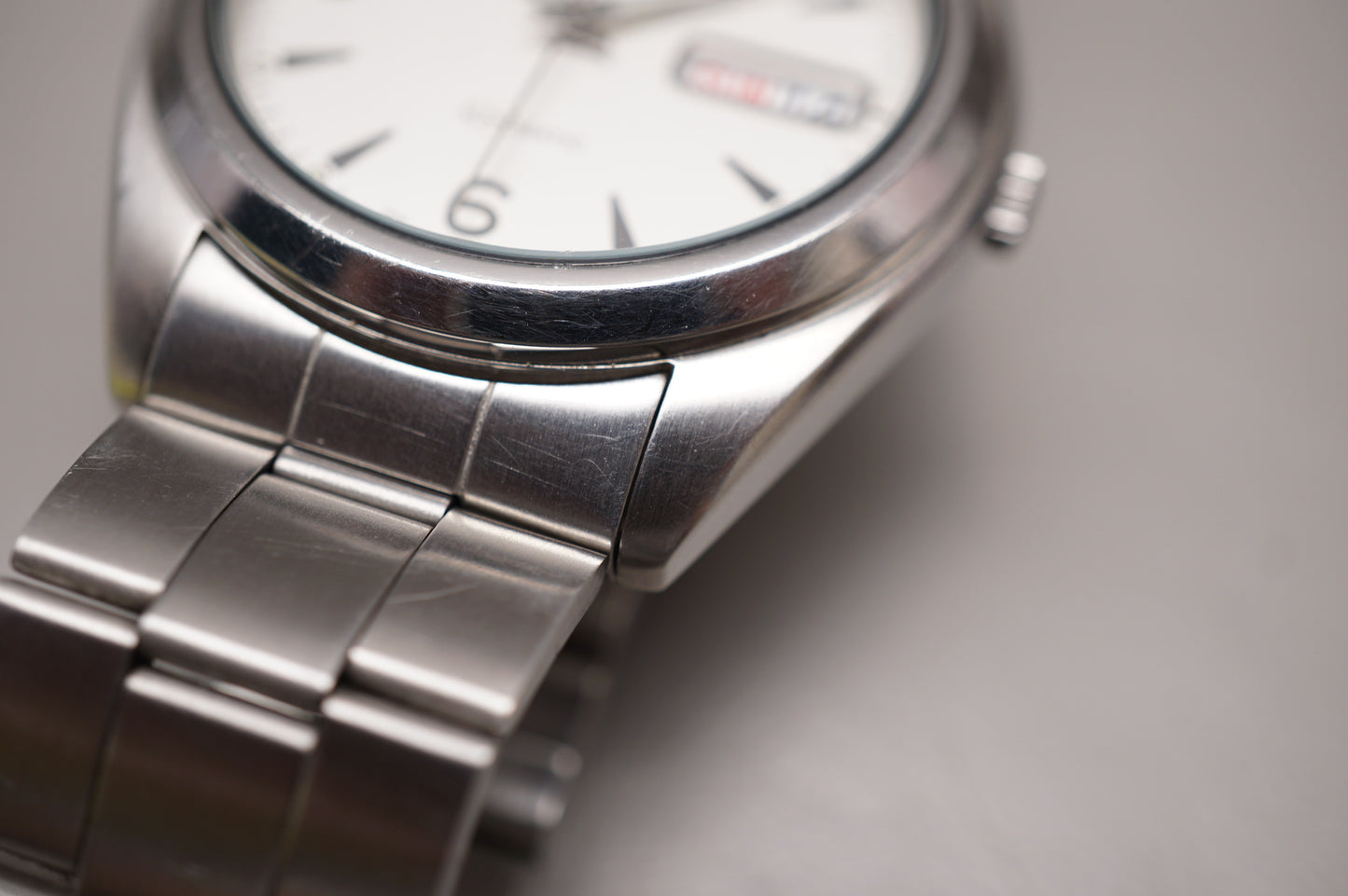 Seiko 5 Sports SNX121 White Numeral Dial 37mm Automatic Watch