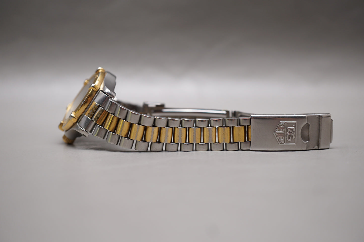 Tag Heuer 2000 964.008 Two Tone Gold Dial Professional Ladies Quartz Watch