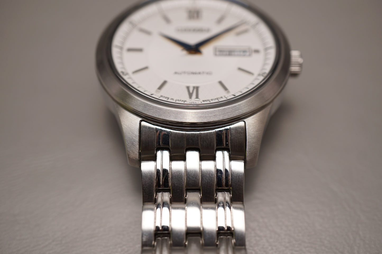 Citizen Collection NY4050-54A Silver Textured Dial Automatic Watch