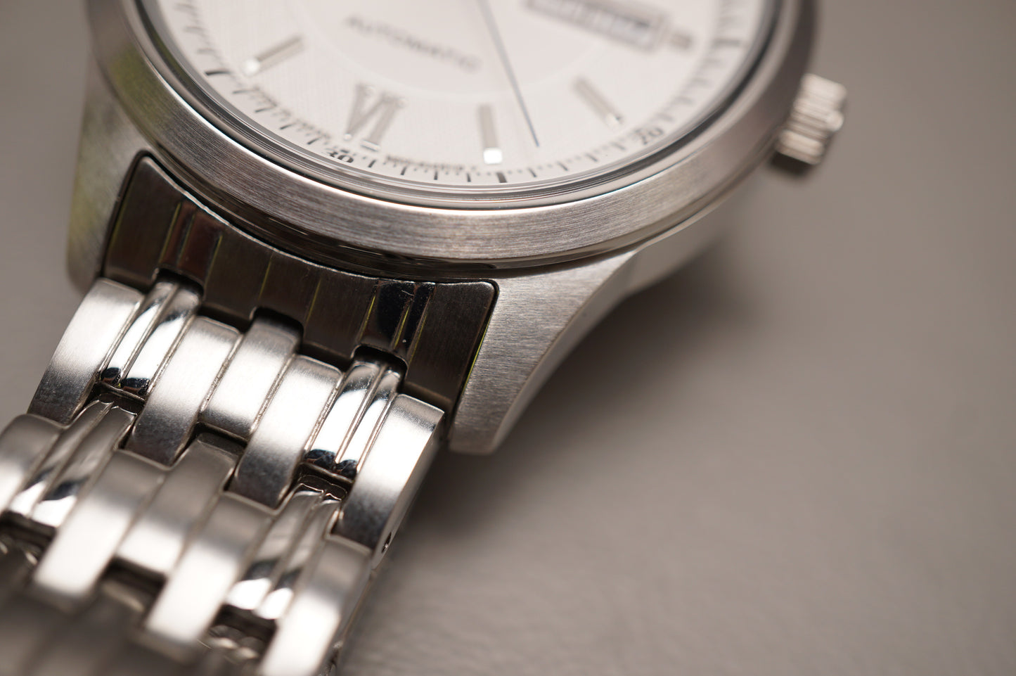 Citizen Collection NY4050-54A Silver Textured Dial Automatic Watch