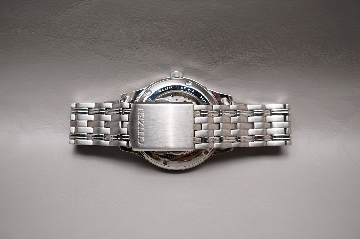 Citizen Collection NY4050-54A Silver Textured Dial Automatic Watch