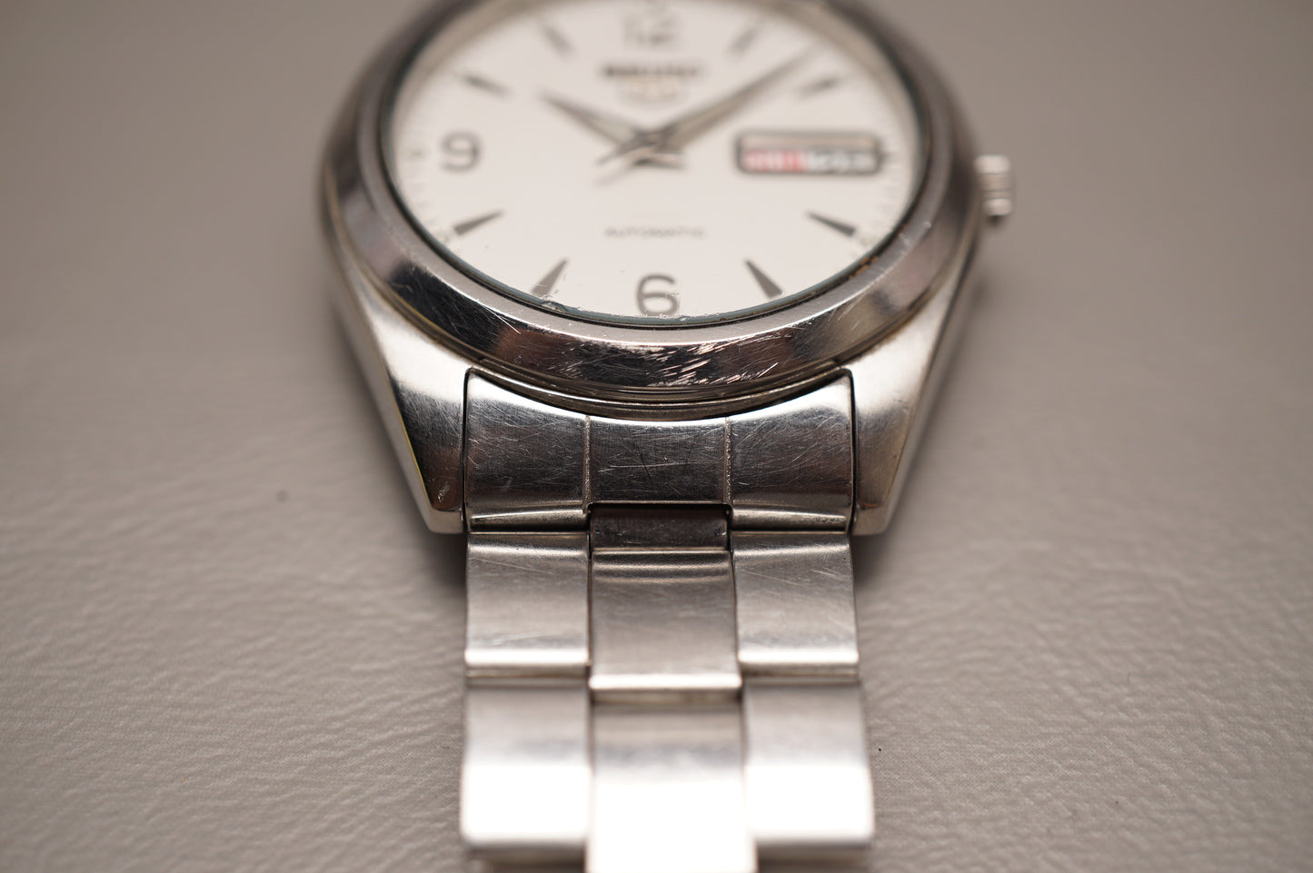 Seiko 5 Sports SNX121 White Numeral Dial 37mm Automatic Watch