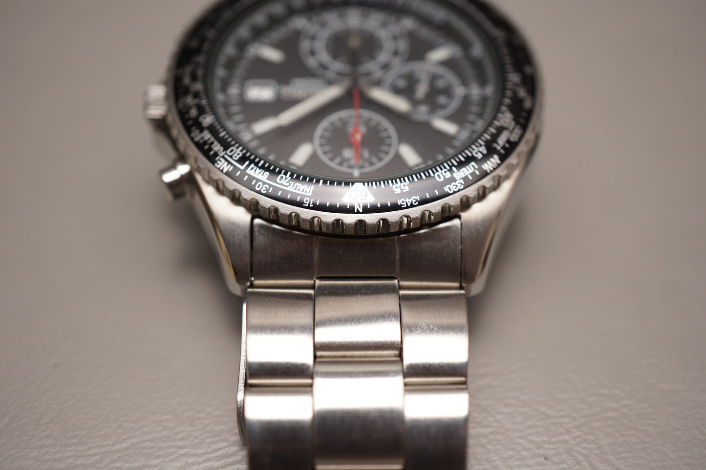 Seiko SND253P1 7T92 Flightmaster Pilot Chronograph Quartz Watch