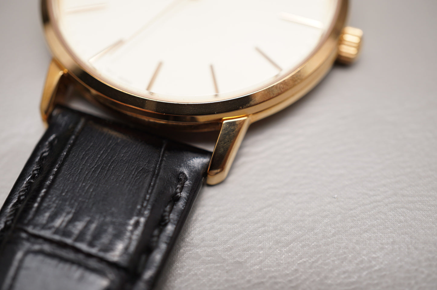 Seiko Selection SCXP076 7N01 Gold Feather Reissue JDM Quartz Watch