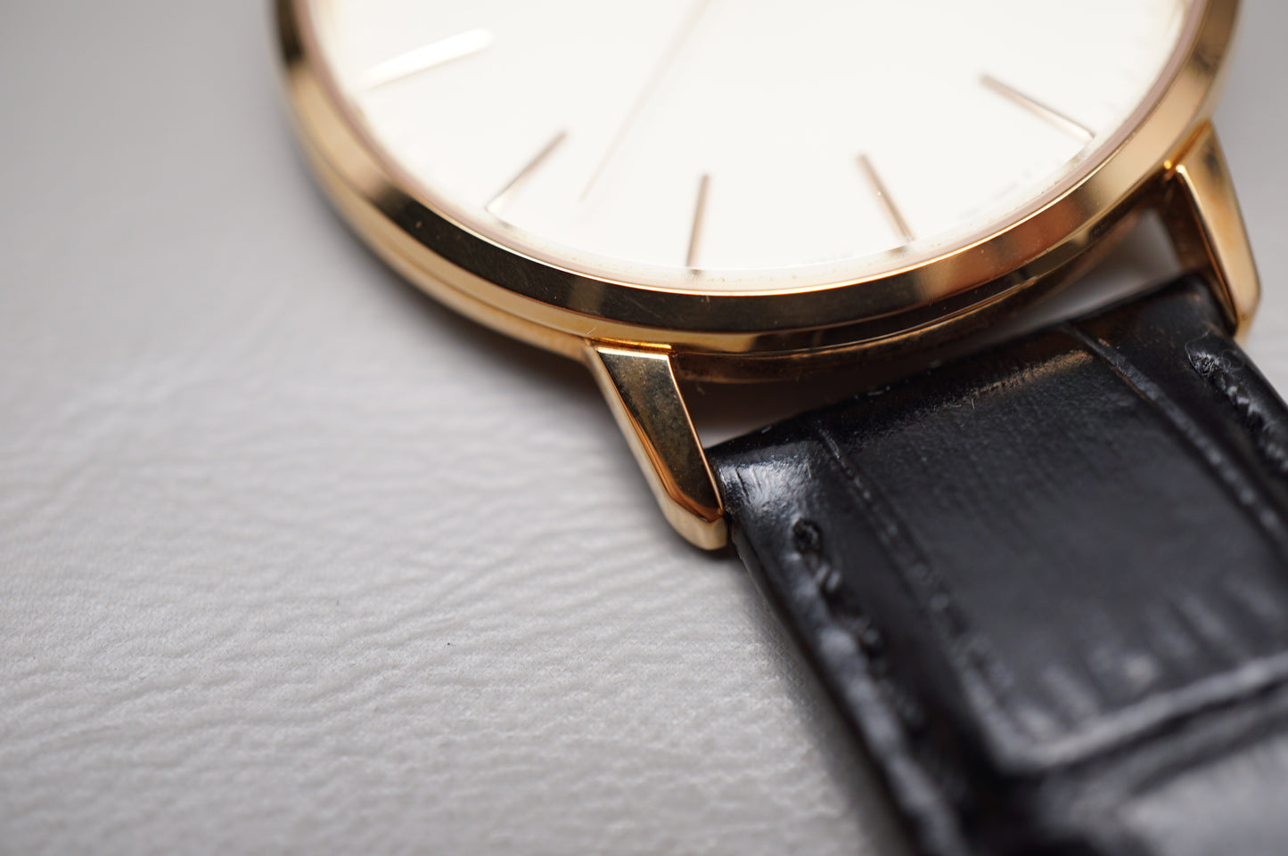 Seiko Selection SCXP076 7N01 Gold Feather Reissue JDM Quartz Watch