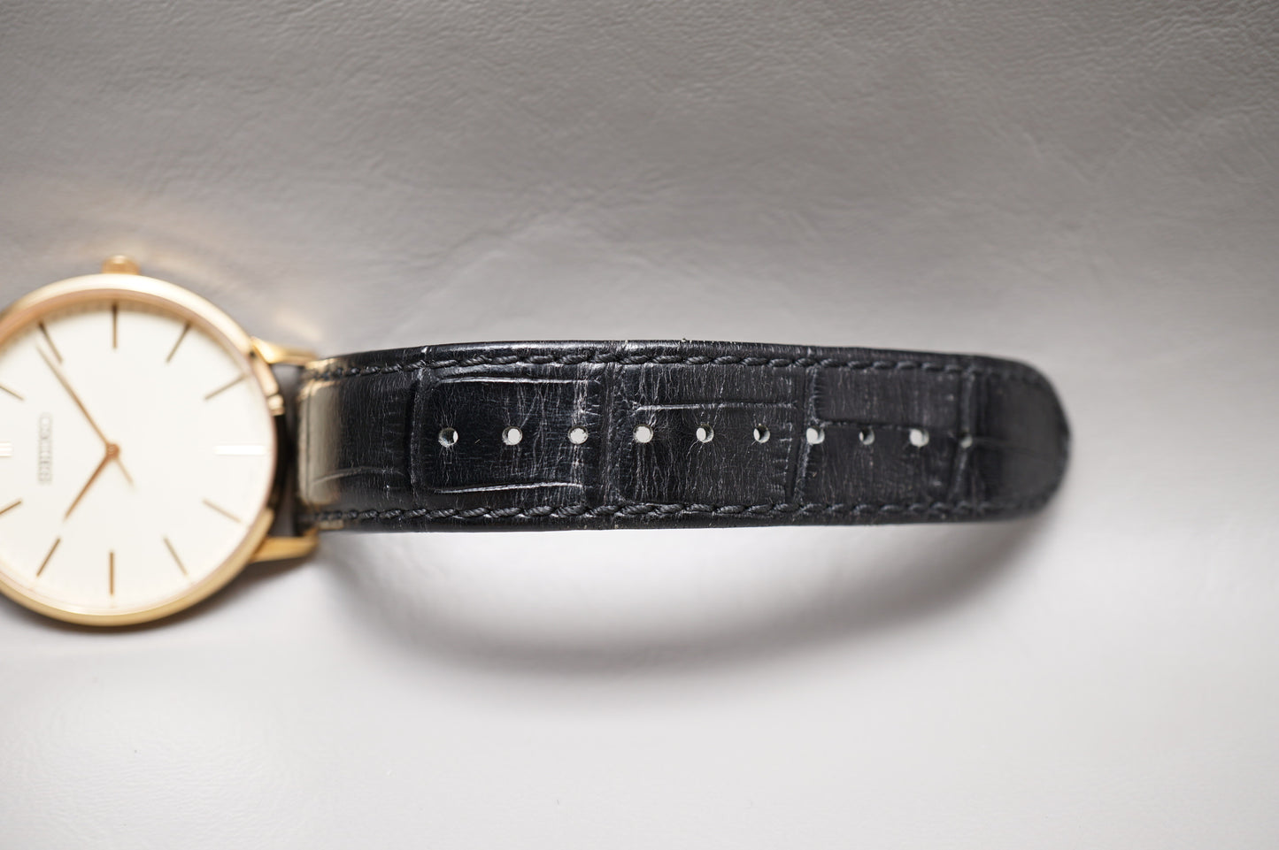 Seiko Selection SCXP076 7N01 Gold Feather Reissue JDM Quartz Watch