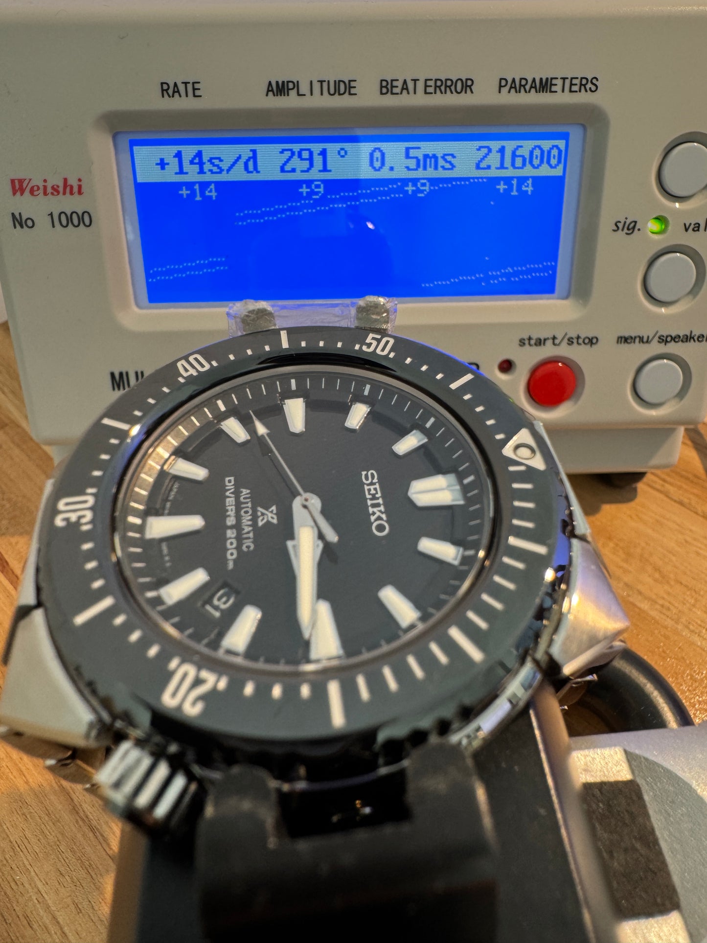 Seiko Prospex SBDC039 6R15 Black Dial Transocean Divers Automatic Watch