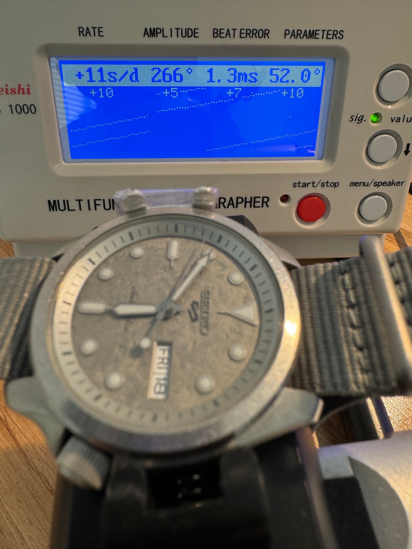 Seiko 5 Sports SRPG63K1 4R36 Cement Grey Dial Automatic Watch