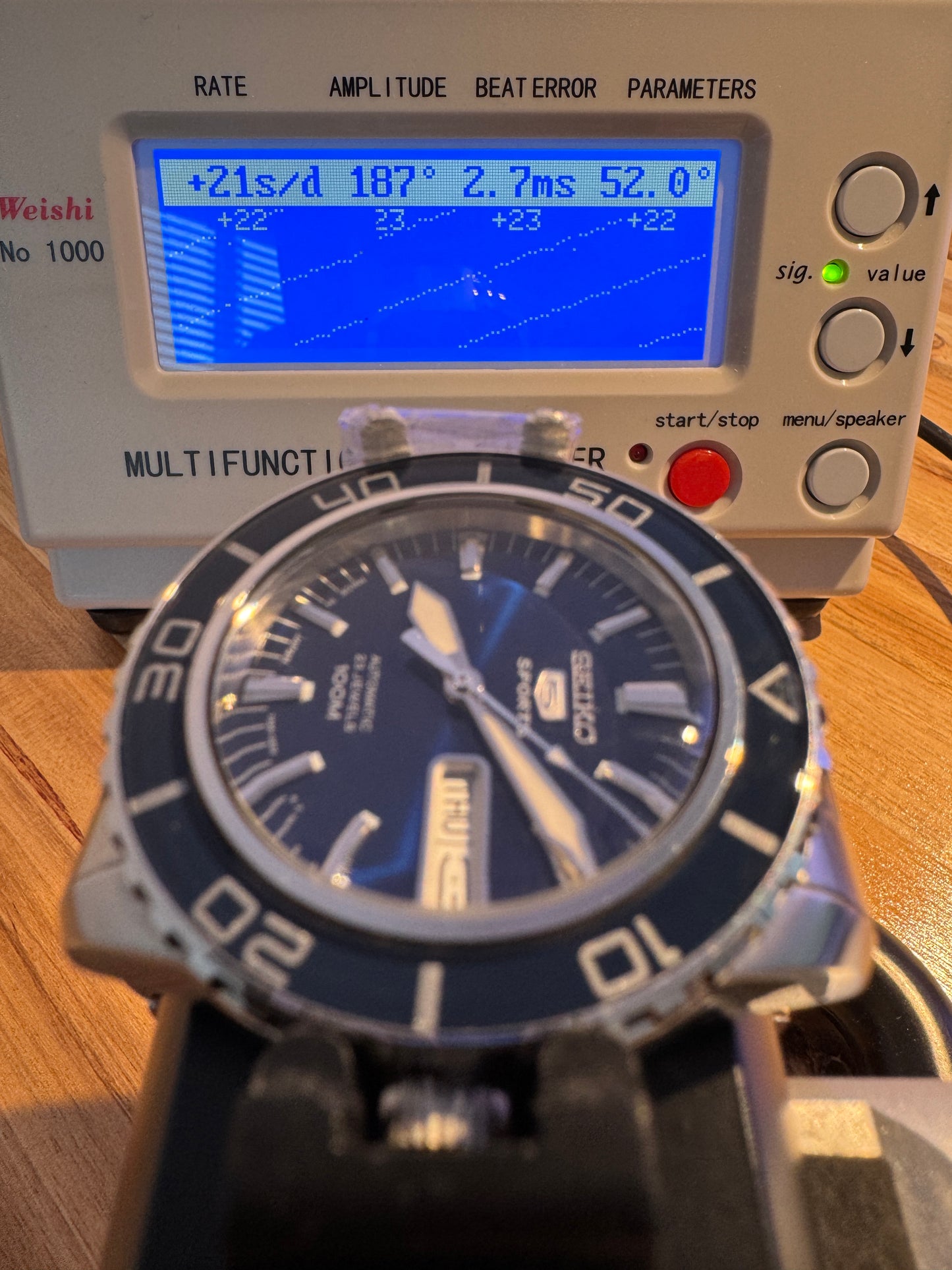 Seiko 5 Sports SNZH53J1 7S36 Fifty Five Fathoms Blue Dial Automatic Watch