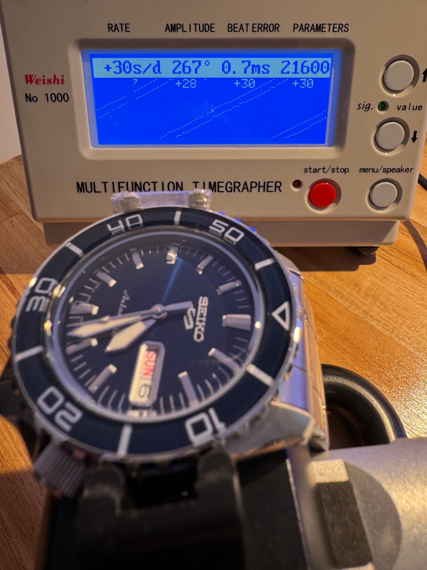 Seiko 5 Sports SBSA259 4R36 Blue Dial Suits Style JDM 5KX Automatic Watch