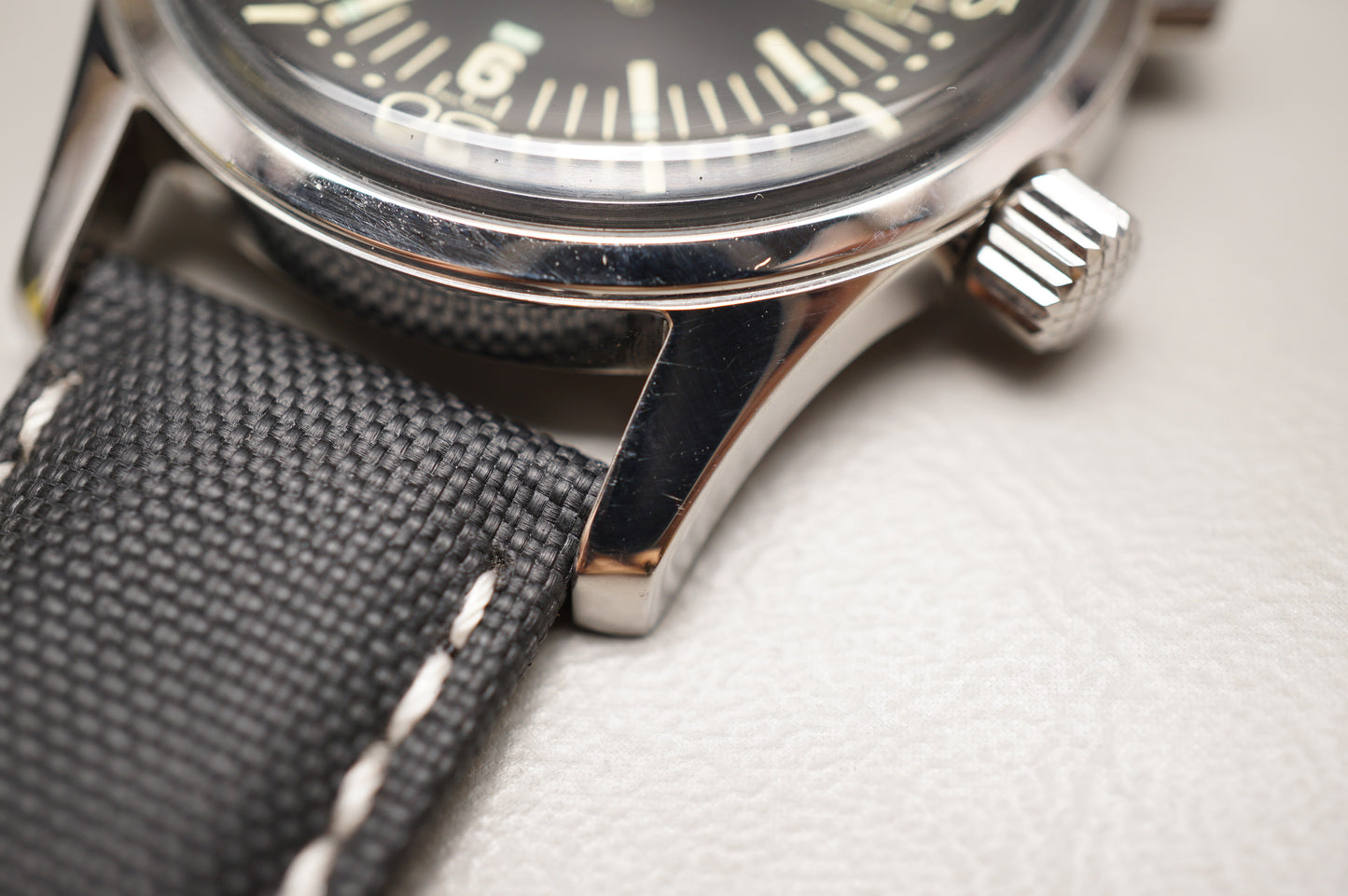 Longines Heritage L3.774.4.50.0 Legend Diver Black 42Mm Automatic Swiss Watch