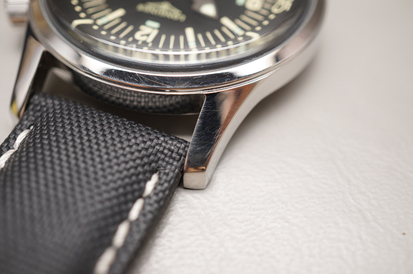 Longines Heritage L3.774.4.50.0 Legend Diver Black 42Mm Automatic Swiss Watch