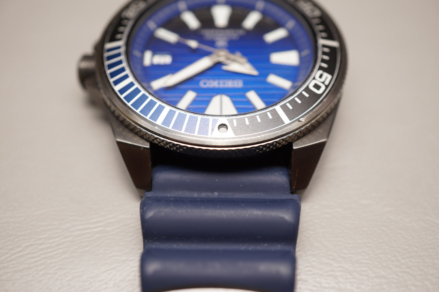 Seiko Prospex SBDY025 4R35 Save The Ocean Blue Dial Samurai Automatic Watch