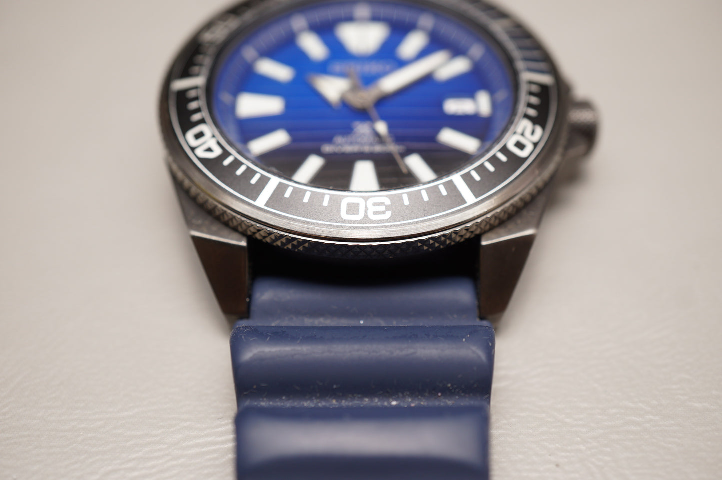 Seiko Prospex SBDY025 4R35 Save The Ocean Blue Dial Samurai Automatic Watch