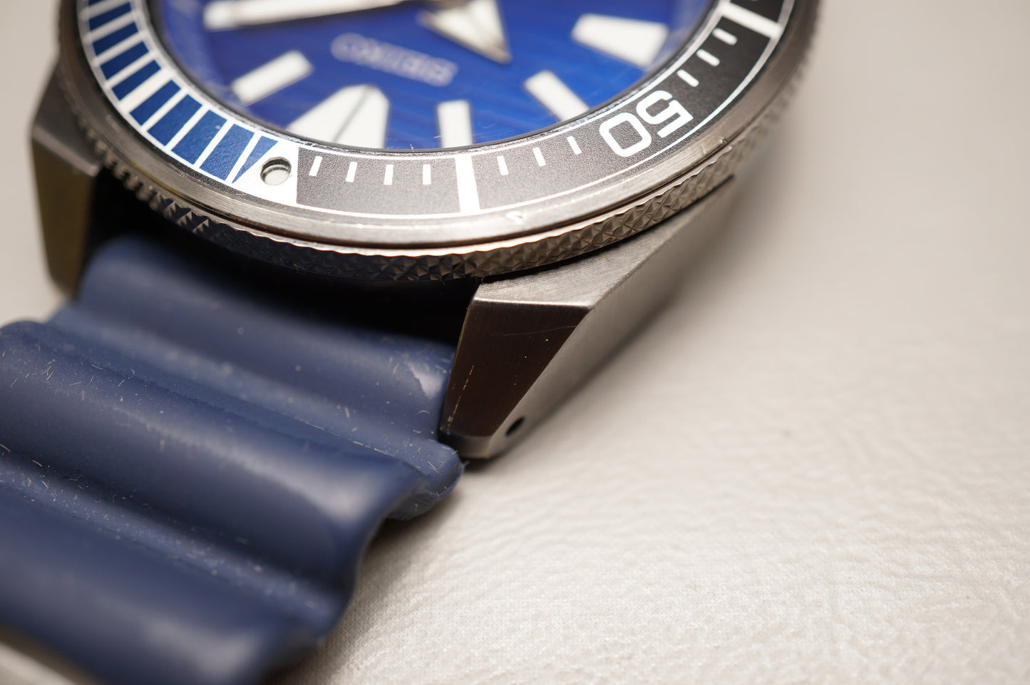 Seiko Prospex SBDY025 4R35 Save The Ocean Blue Dial Samurai Automatic Watch
