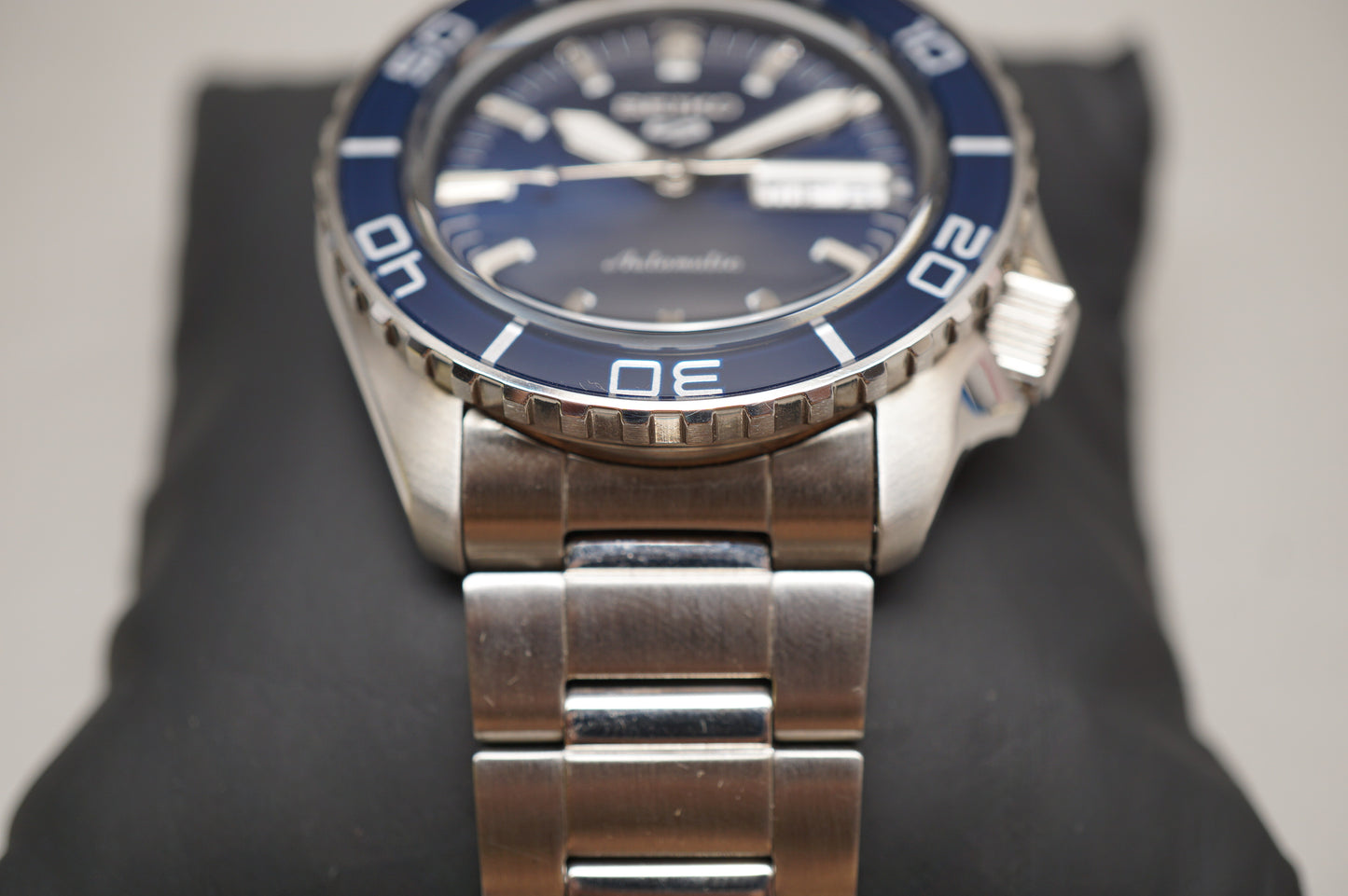 Seiko 5 Sports SBSA259 4R36 Blue Dial Suits Style JDM 5KX Automatic Watch