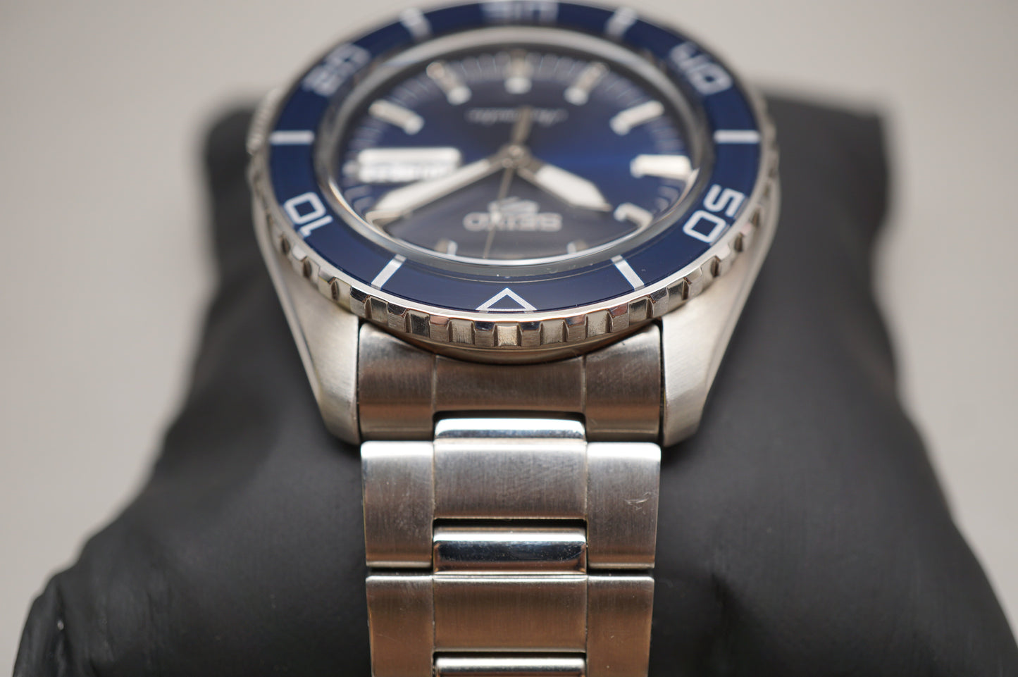 Seiko 5 Sports SBSA259 4R36 Blue Dial Suits Style JDM 5KX Automatic Watch