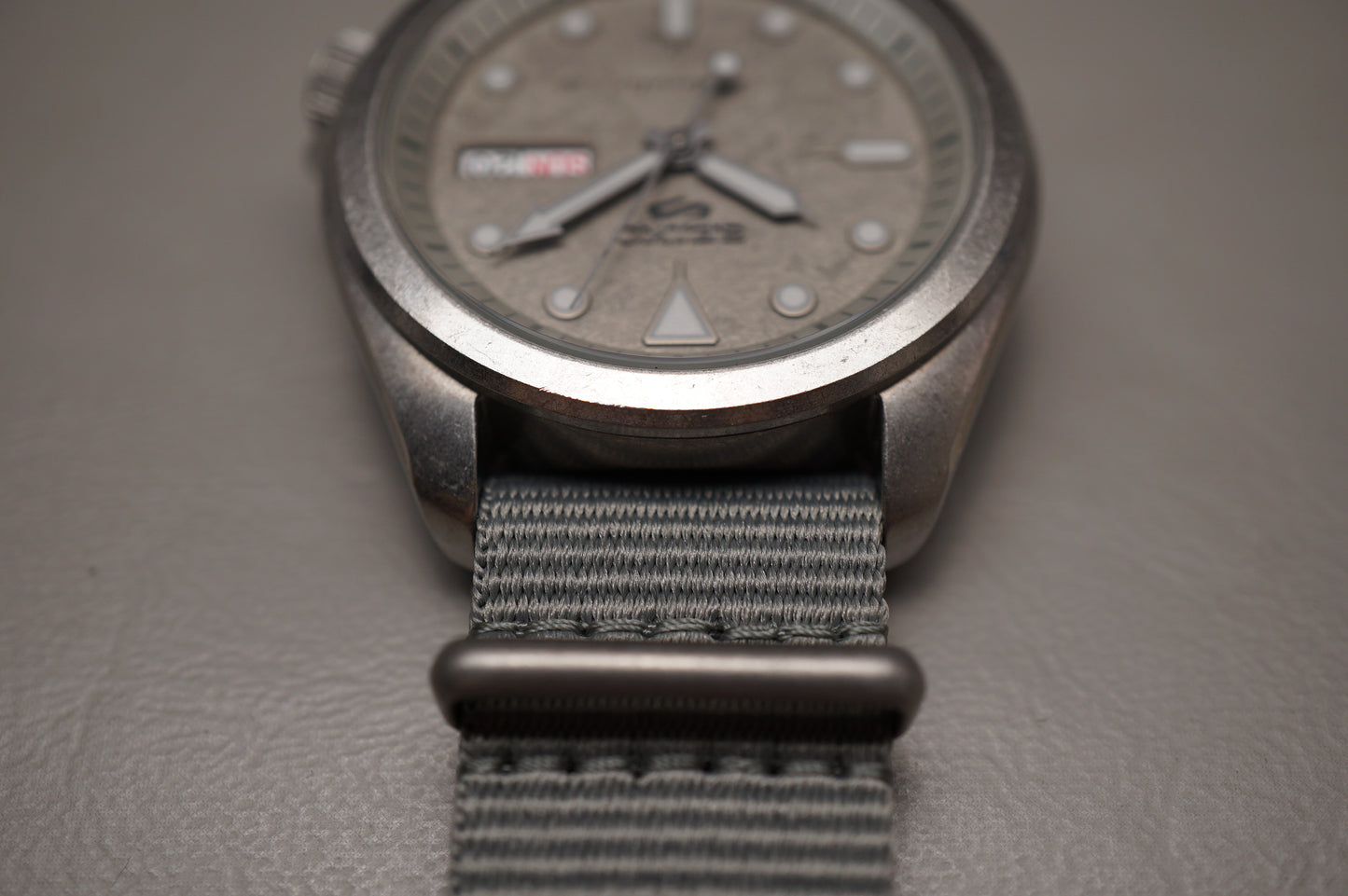 Seiko 5 Sports SRPG63K1 4R36 Cement Grey Dial Automatic Watch
