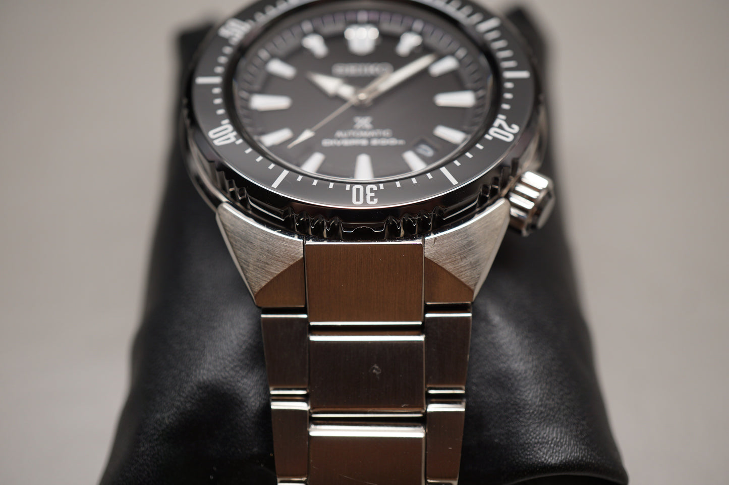 Seiko Prospex SBDC039 6R15 Black Dial Transocean Divers Automatic Watch