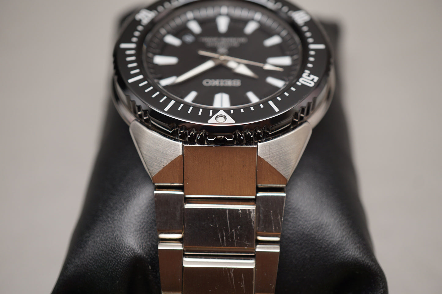 Seiko Prospex SBDC039 6R15 Black Dial Transocean Divers Automatic Watch