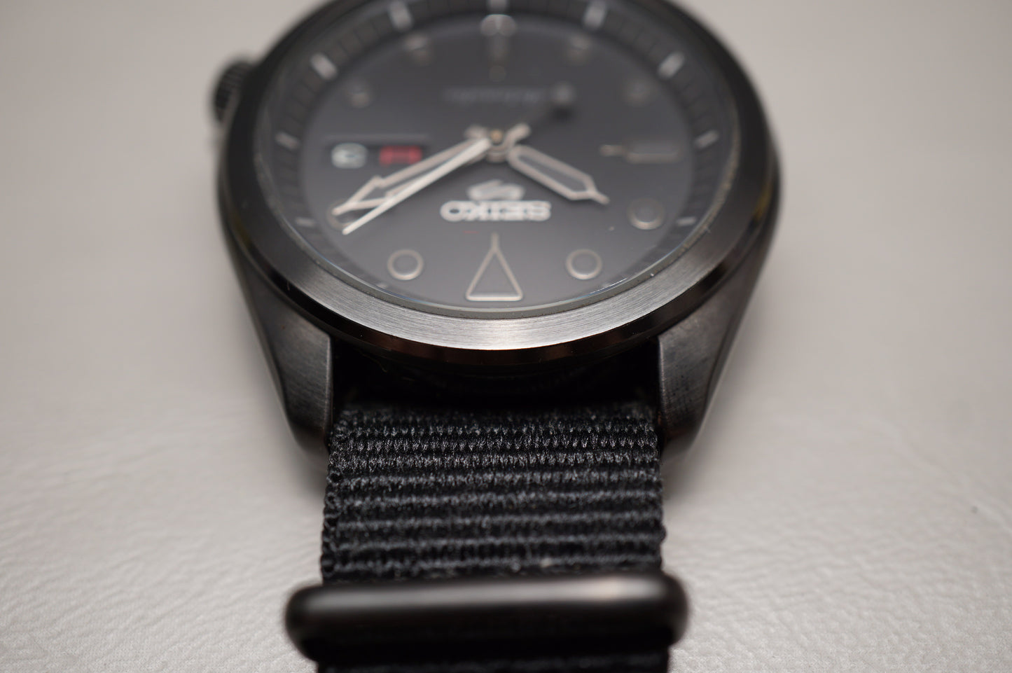 Seiko 5 Sports SBSA059 4R36 Blacked Out Street Style JDM Automatic Watch