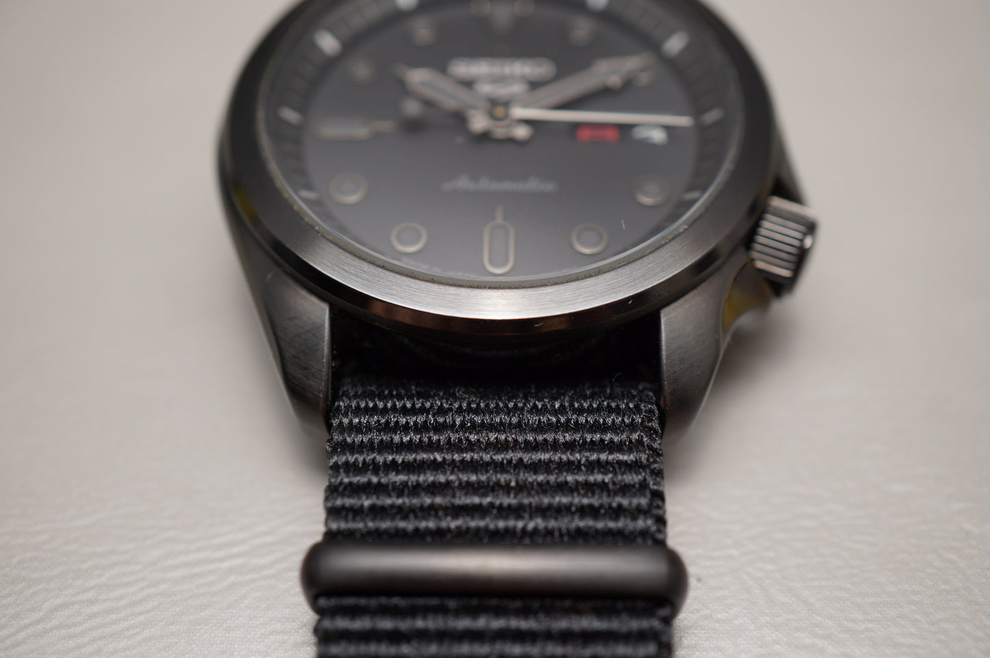 Seiko 5 Sports SBSA059 4R36 Blacked Out Street Style JDM Automatic Watch