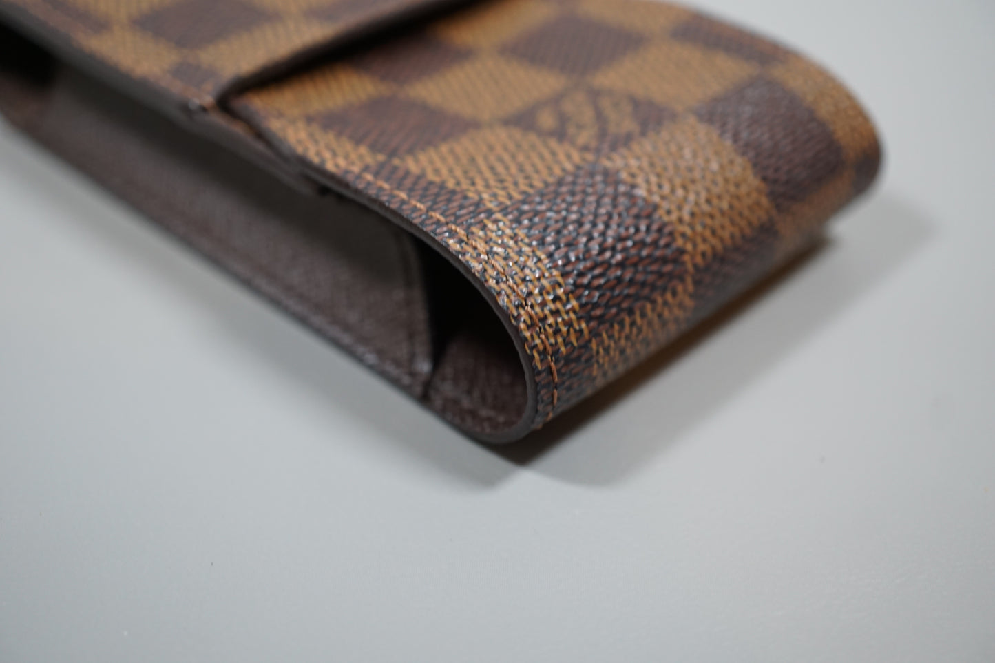 Louis Vuitton Damier Ebene Tobacco N63024 Cigarette Case