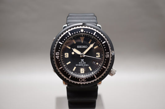 Seiko Prospex STBR037 V147 Lowercase Special Mini Tuna Solar JDM Quartz Watch