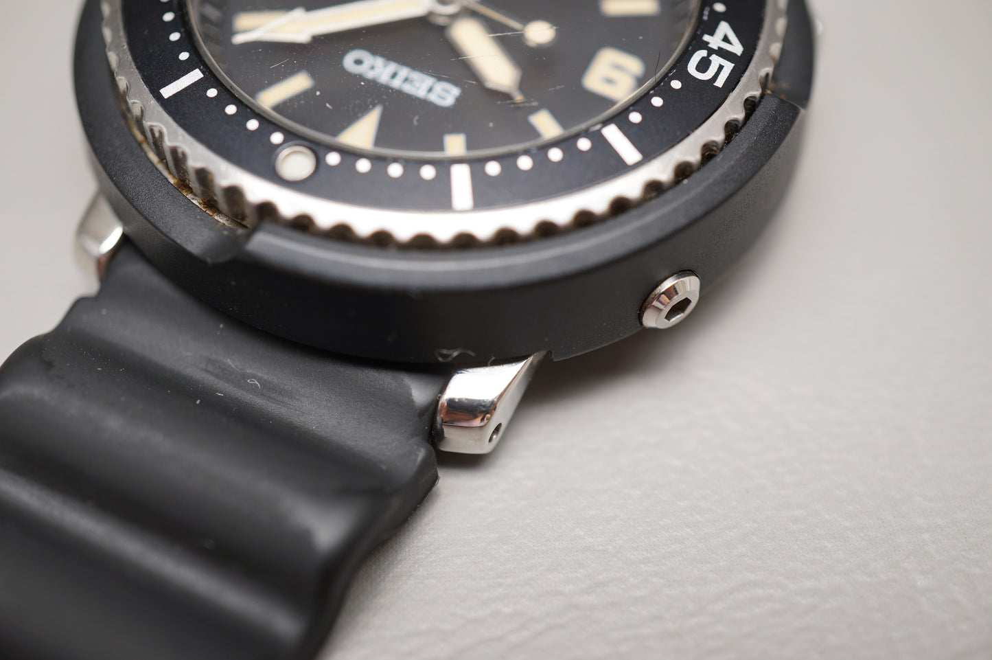 Seiko Prospex STBR037 V147 Lowercase Special Mini Tuna Solar JDM Quartz Watch