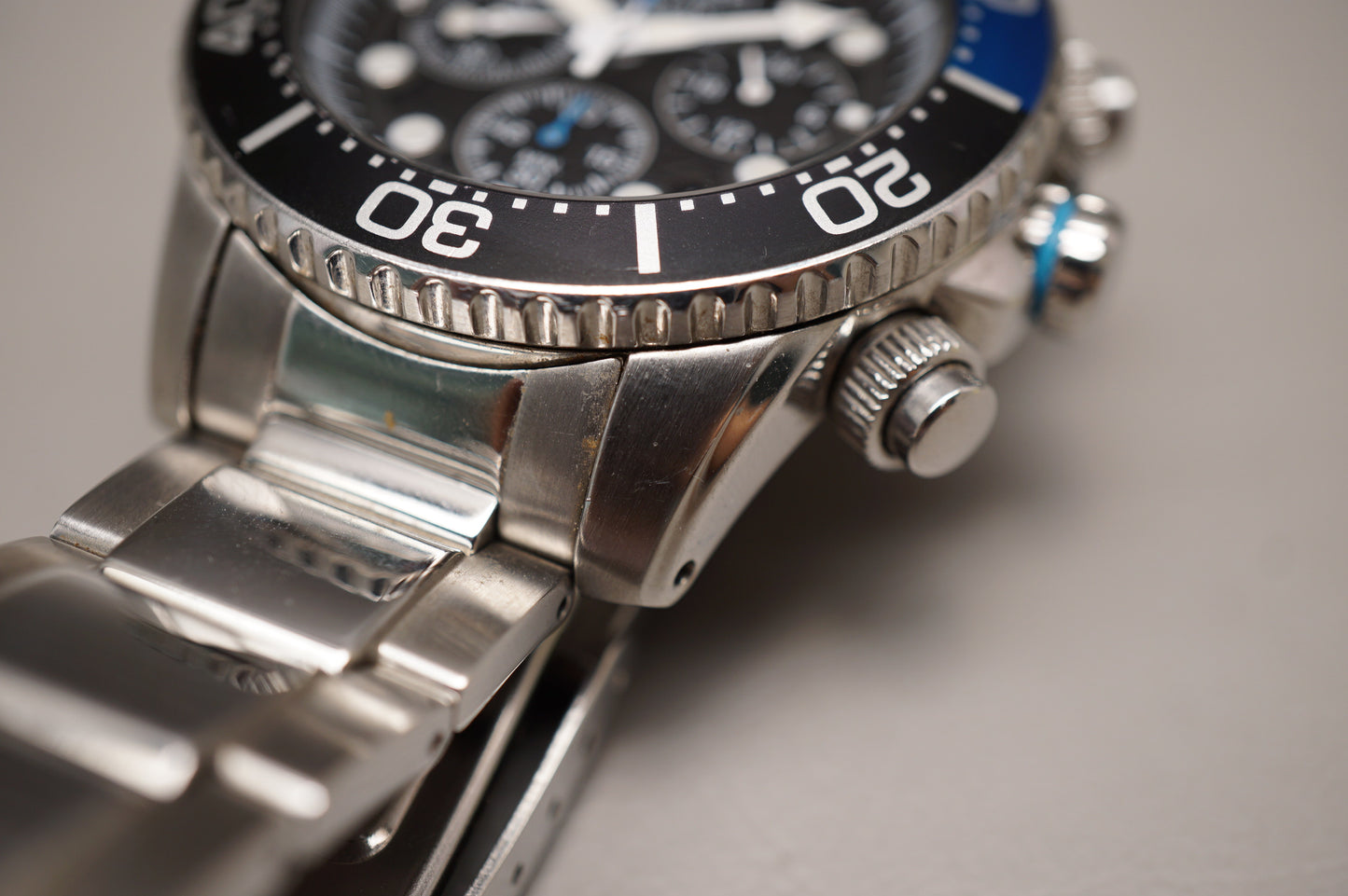 Seiko Prospex SSC781P1 V175 Black Divers 200M Solar Quartz Chronograph Watch