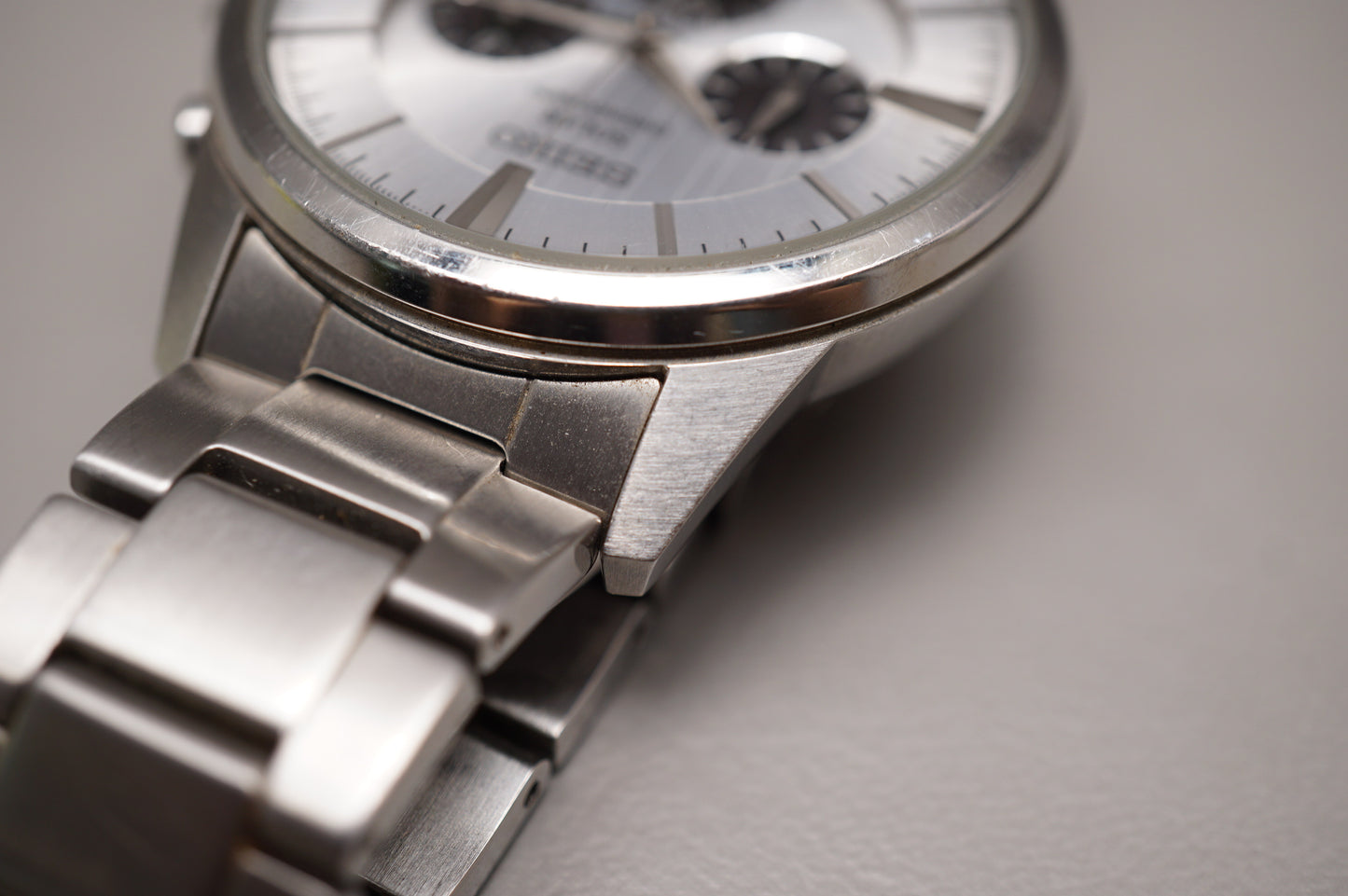 Seiko Spirit SBPY043 V175 Limited Edition Lupin the 3rd Panda Dial Solar Quartz