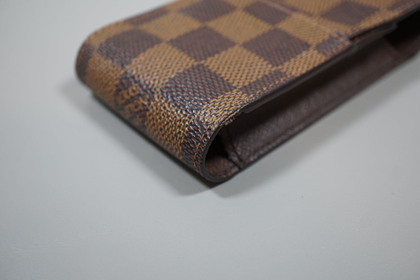 Louis Vuitton Damier Ebene Tobacco N63024 Cigarette Case