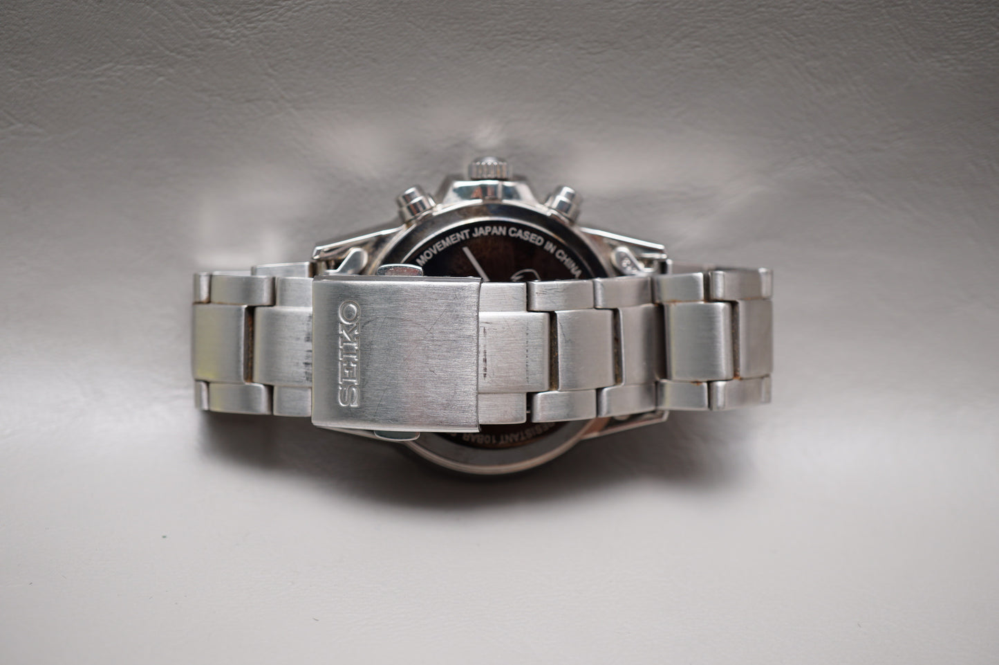 Seiko Spirit SBPY043 V175 Limited Edition Lupin the 3rd Panda Dial Solar Quartz