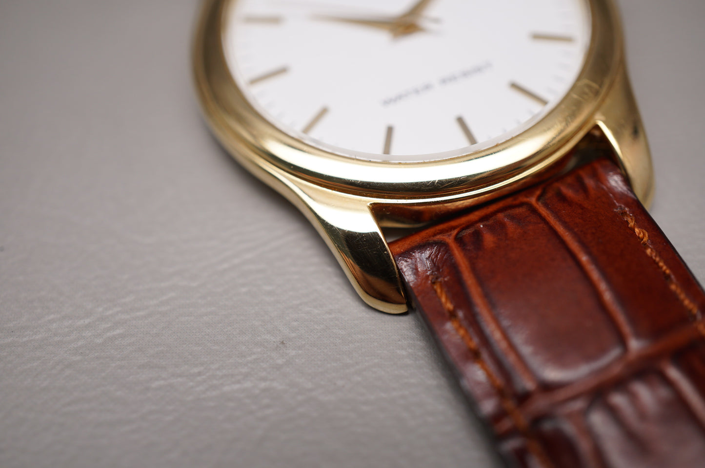 Seiko Spirit SCXP032 7N01 Gold Tone White Dial Quartz Watch