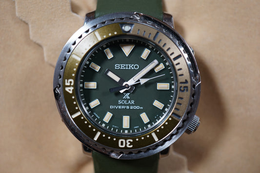 Seiko Prospex STBQ005 V131 Street Safari Baby Tuna Solar Quartz Watch