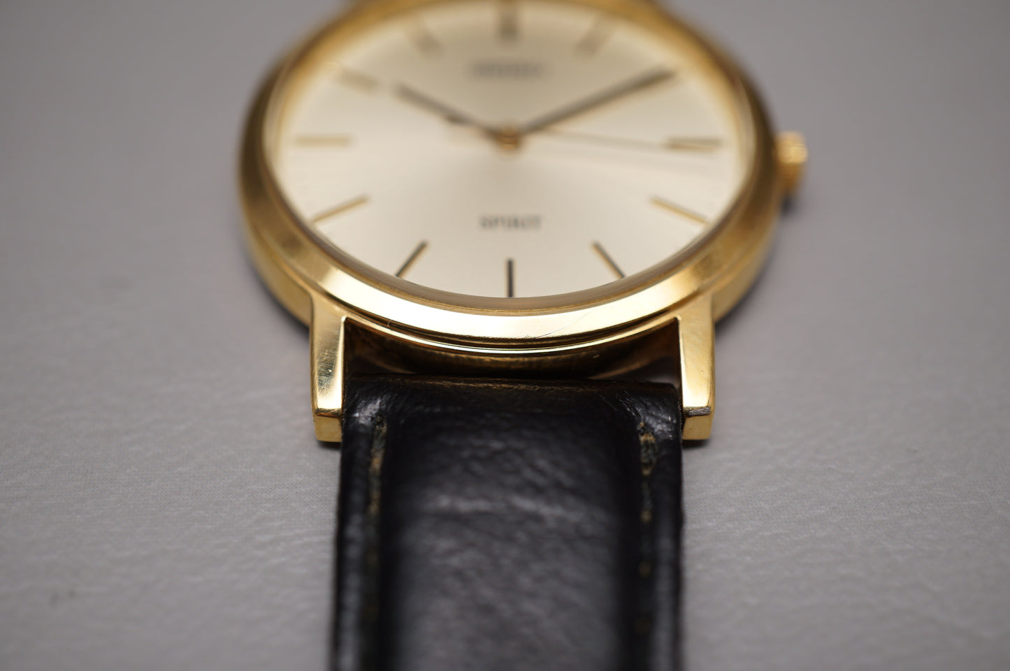 Vintage 1996 Seiko Spirit 7N01-7060 Gold Tone Quartz Jdm Watch