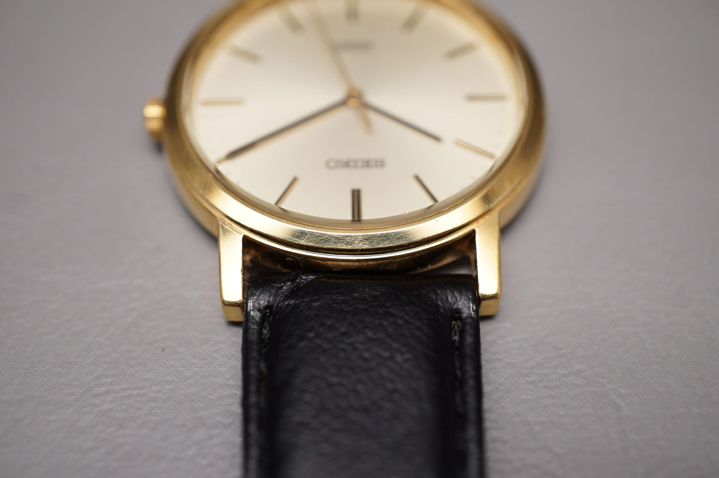 Vintage 1996 Seiko Spirit 7N01-7060 Gold Tone Quartz Jdm Watch