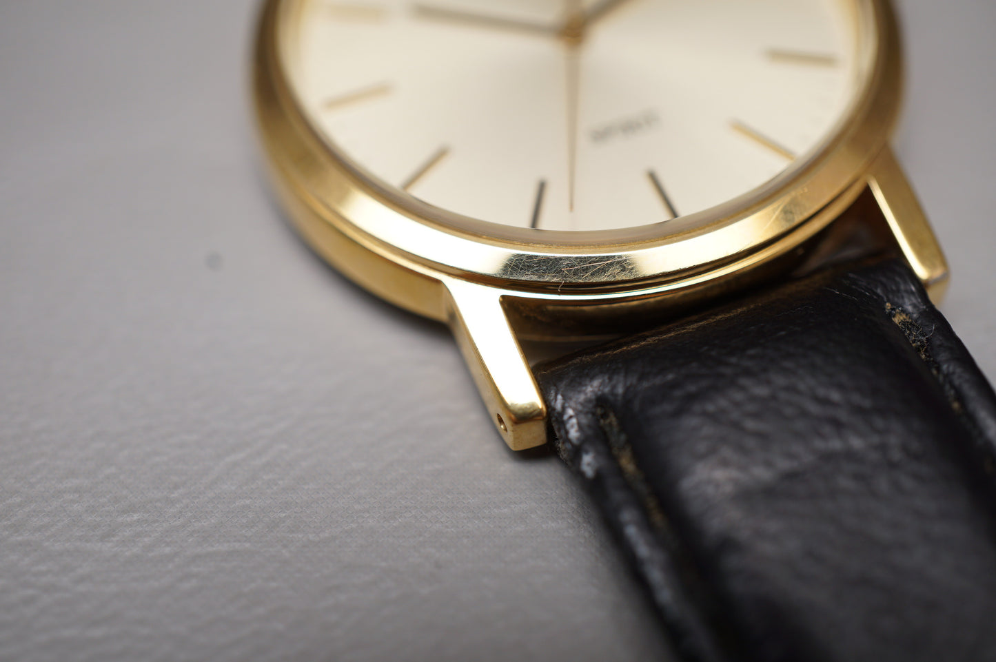 Vintage 1996 Seiko Spirit 7N01-7060 Gold Tone Quartz Jdm Watch
