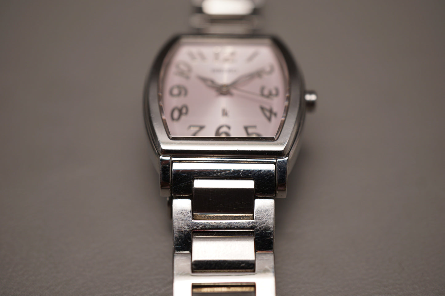 Seiko Lukia 1N01-0GA0 Pink Dial St. Steel Quartz Ladies JDM Watch