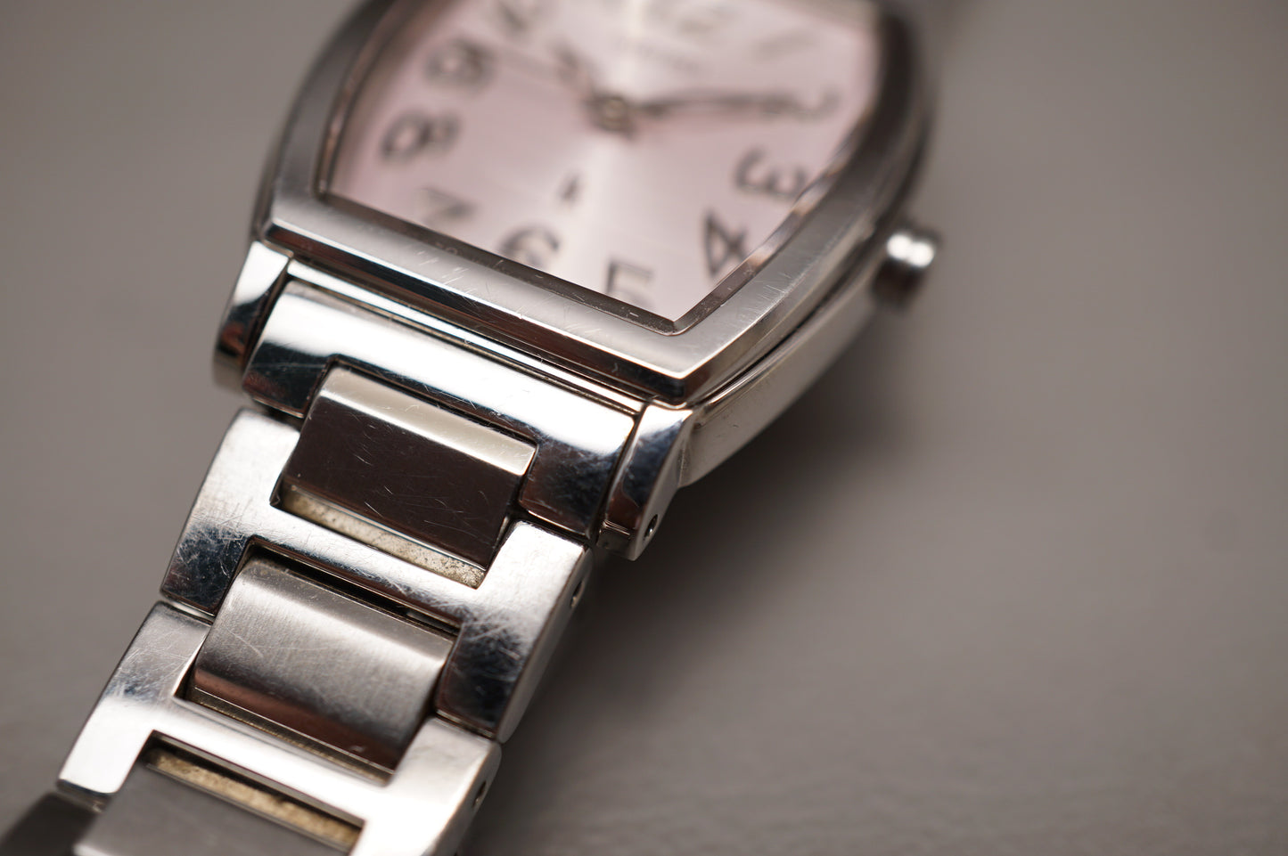 Seiko Lukia 1N01-0GA0 Pink Dial St. Steel Quartz Ladies JDM Watch