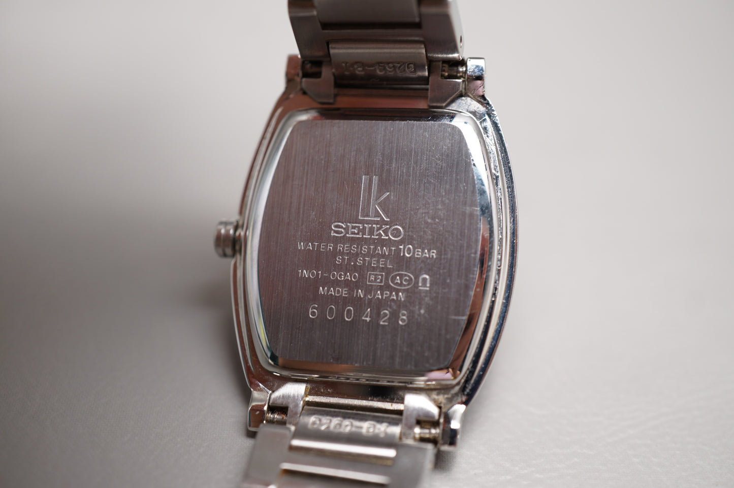 Seiko Lukia 1N01-0GA0 Pink Dial St. Steel Quartz Ladies JDM Watch