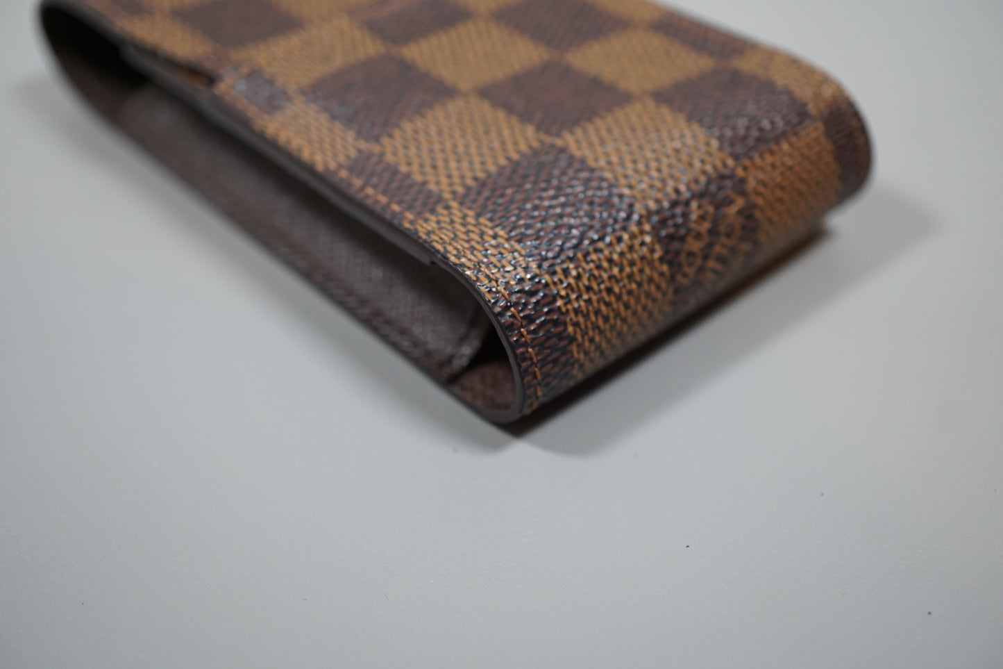 Louis Vuitton Damier Ebene Tobacco N63024 Cigarette Case