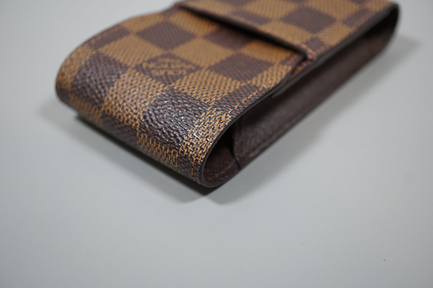 Louis Vuitton Damier Ebene Tobacco N63024 Cigarette Case
